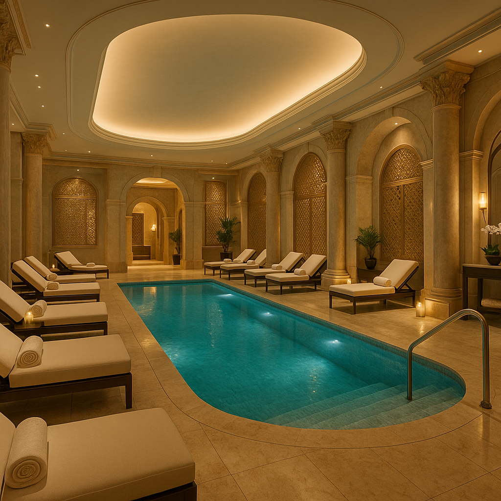 Luxurious Spa and Wellness Center