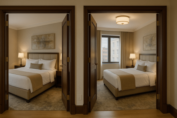 connecting room